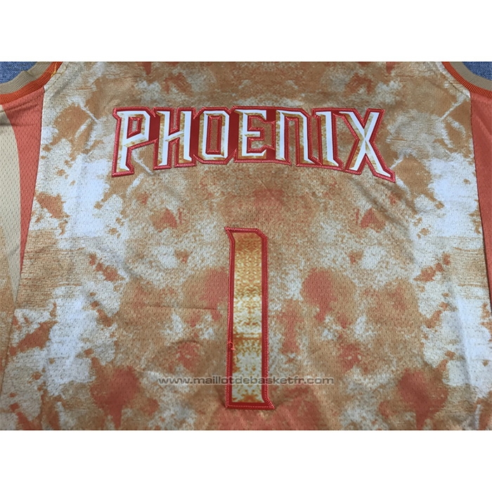 Maillot Phoenix Suns Devin Booker #1 Select Series 2023 Orange